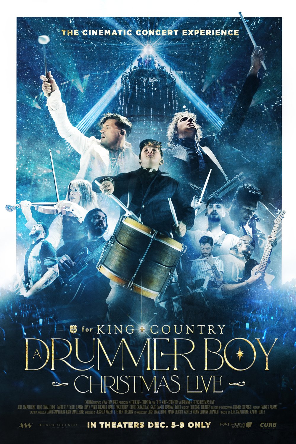L'affiche du film For King + Country: A Drummer Boy Christmas - Live