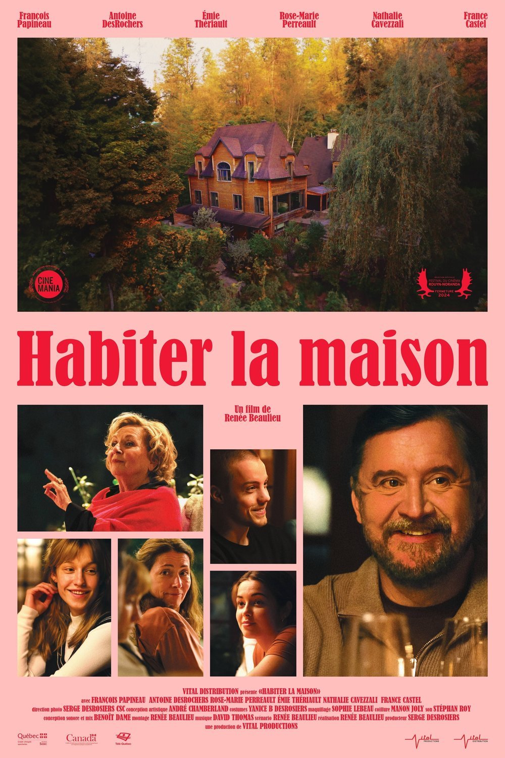 L'affiche du film Habiter la maison