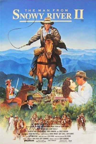 L'affiche du film Return to Snowy River