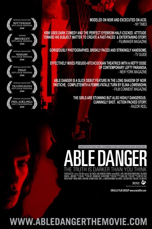 L'affiche du film Able Danger