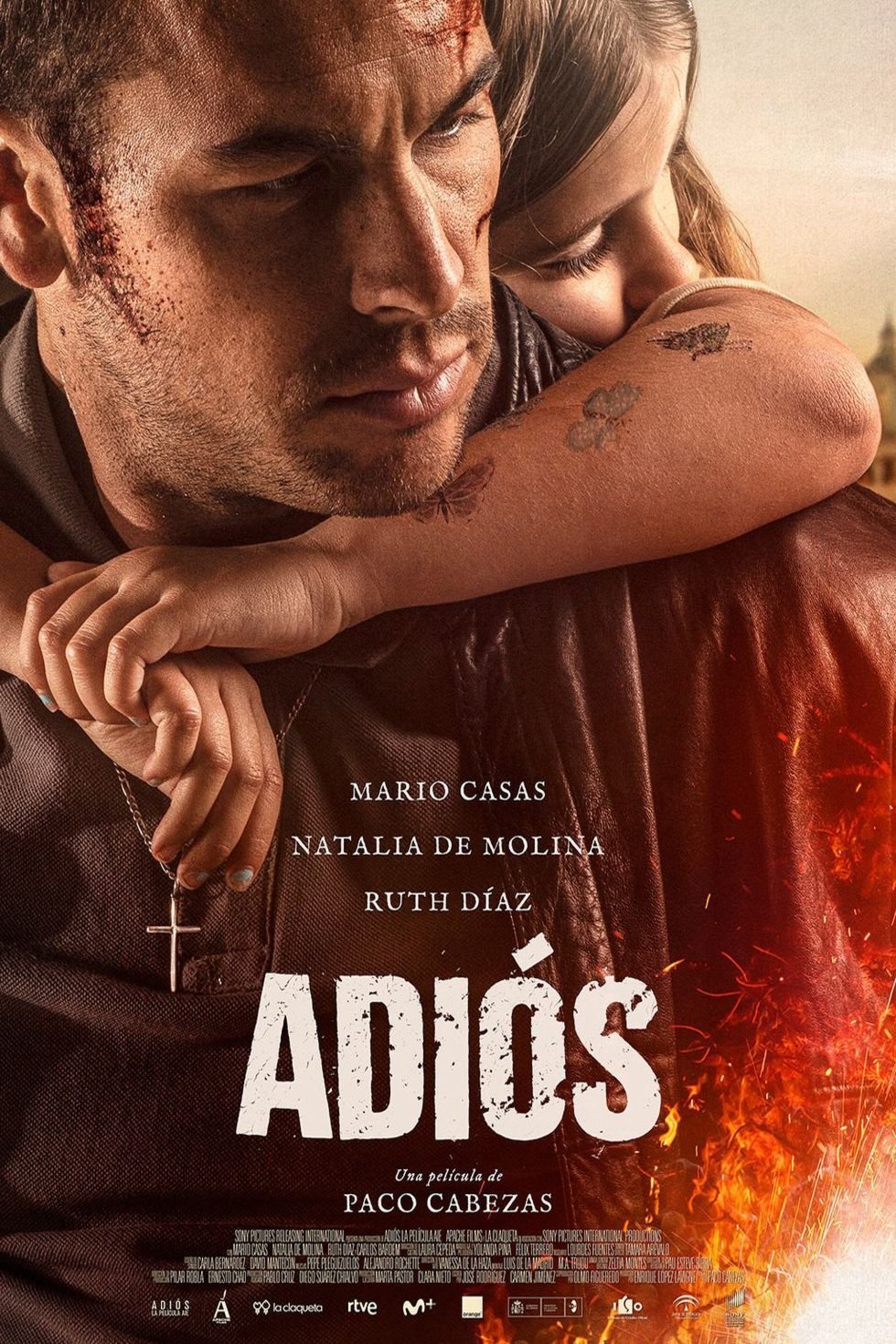 L'affiche du film Adiós