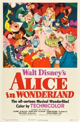 L'affiche du film Alice in Wonderland