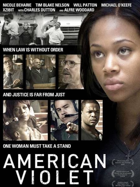 L'affiche du film American Violet