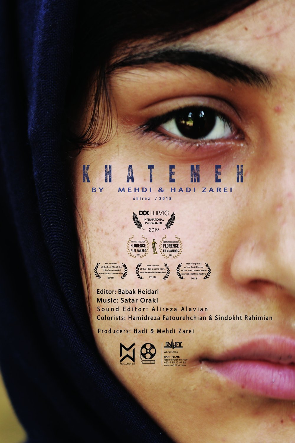 L'affiche du film Khatemeh