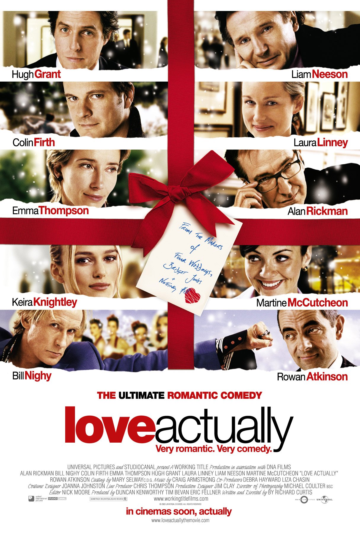 L'affiche du film Réellement l'amour