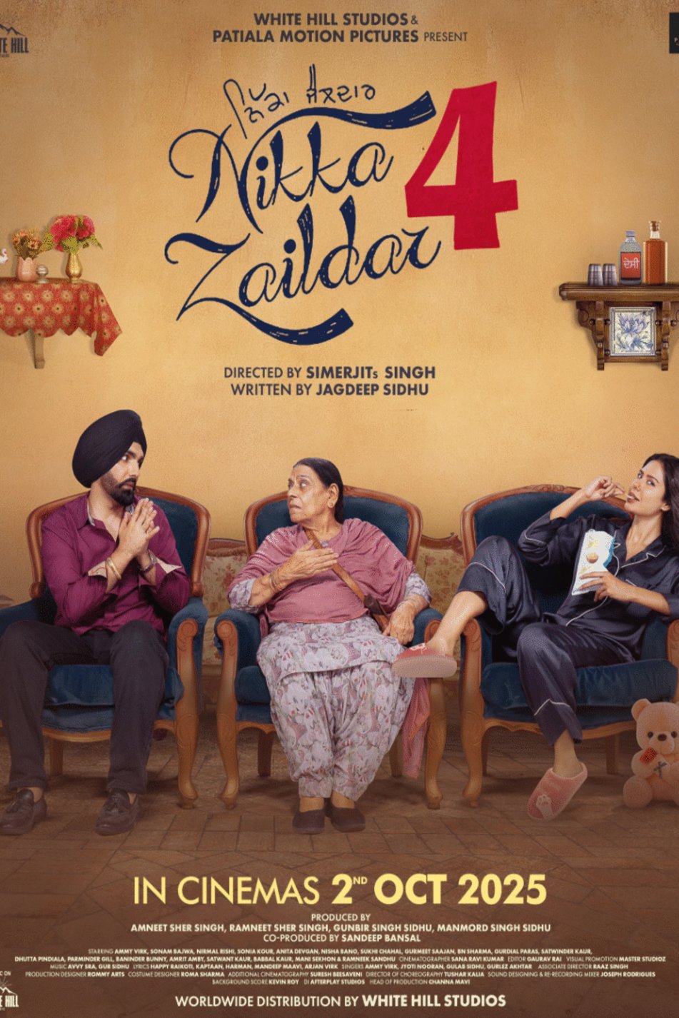 Poster of the movie Nikka Zaildar 4 [2025]