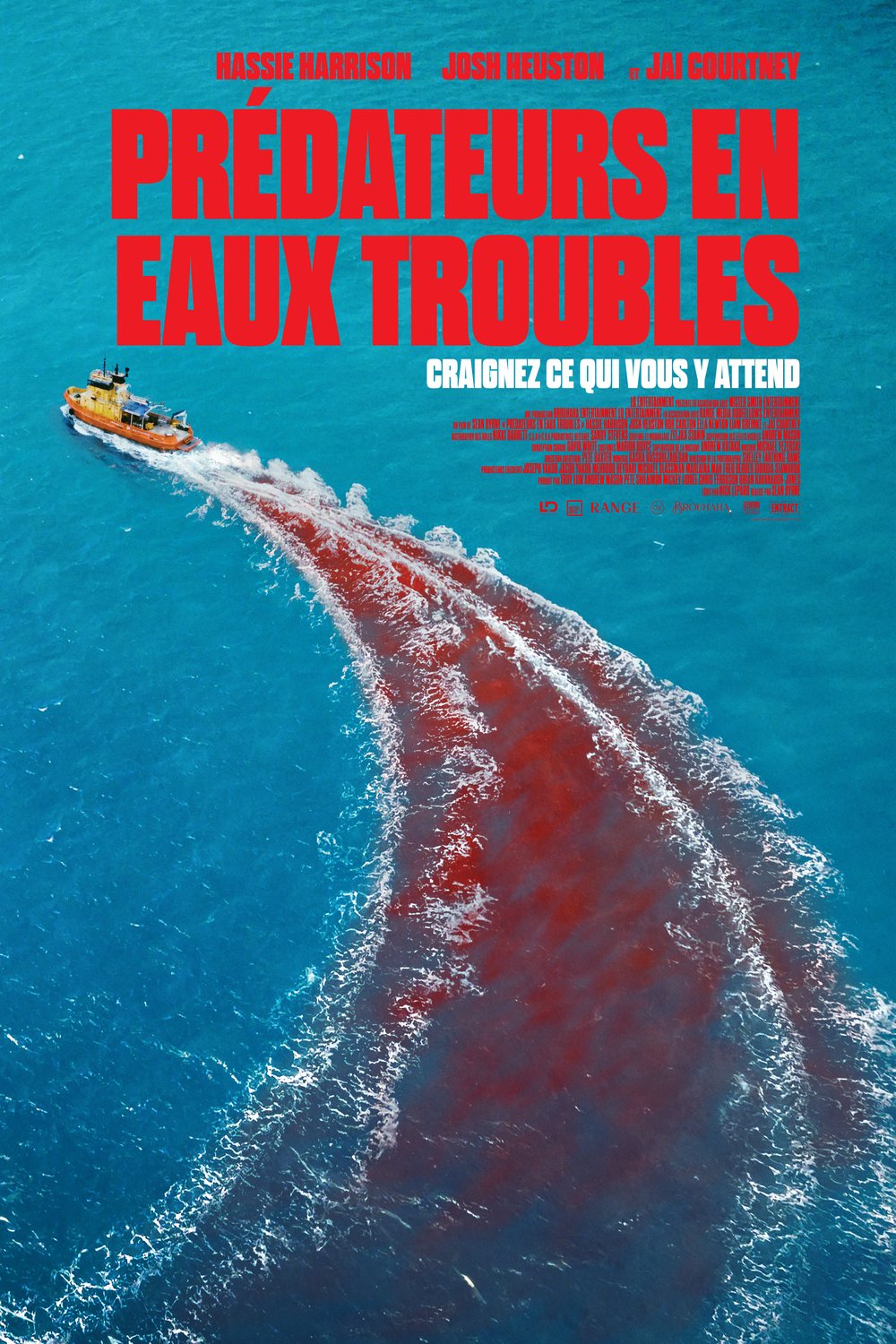 L'affiche du film Prédateurs en eaux troubles