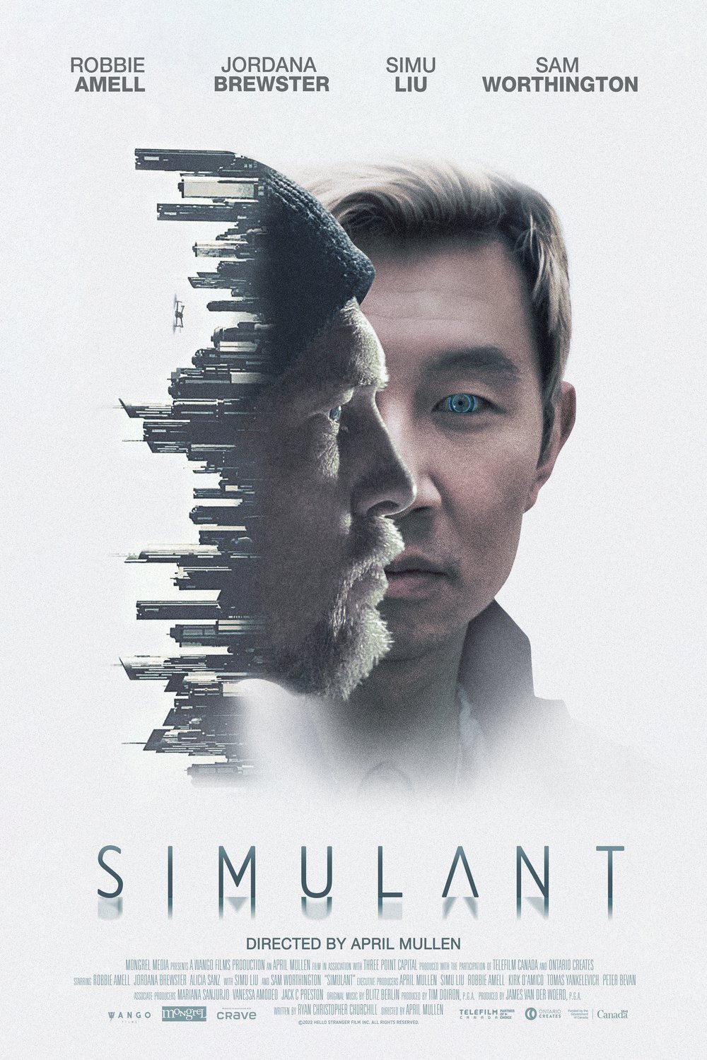 L'affiche du film Simulant