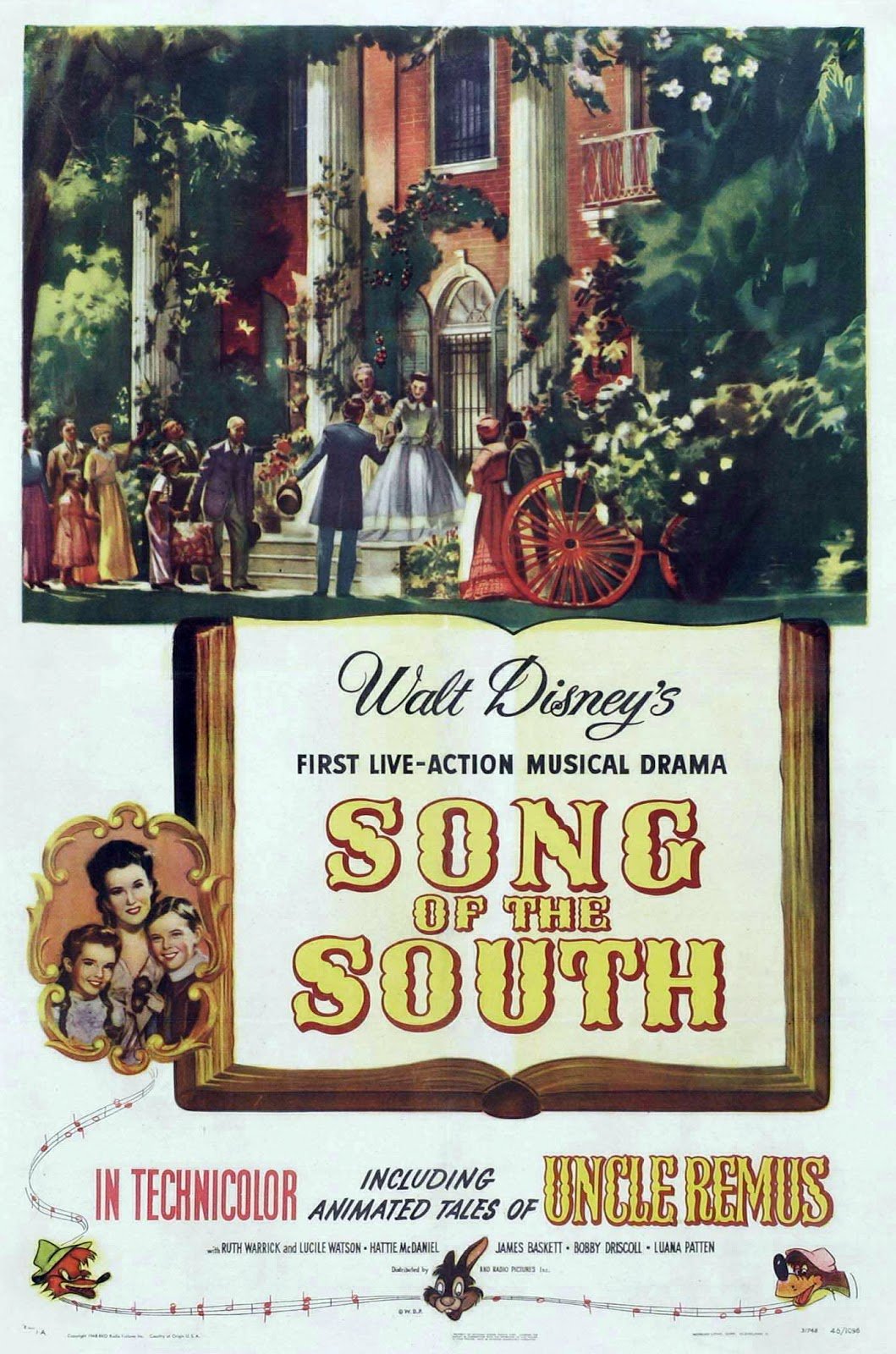 Poster of the movie Song of the South [1946]