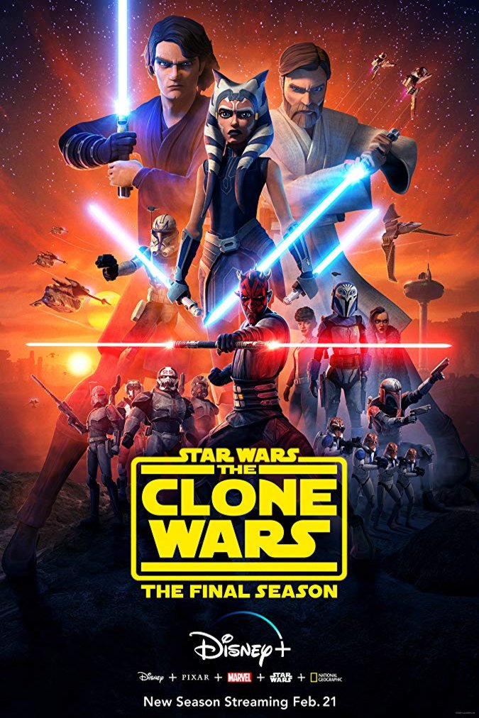 L'affiche du film Star Wars: The Clone Wars
