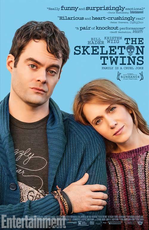 L'affiche du film The Skeleton Twins