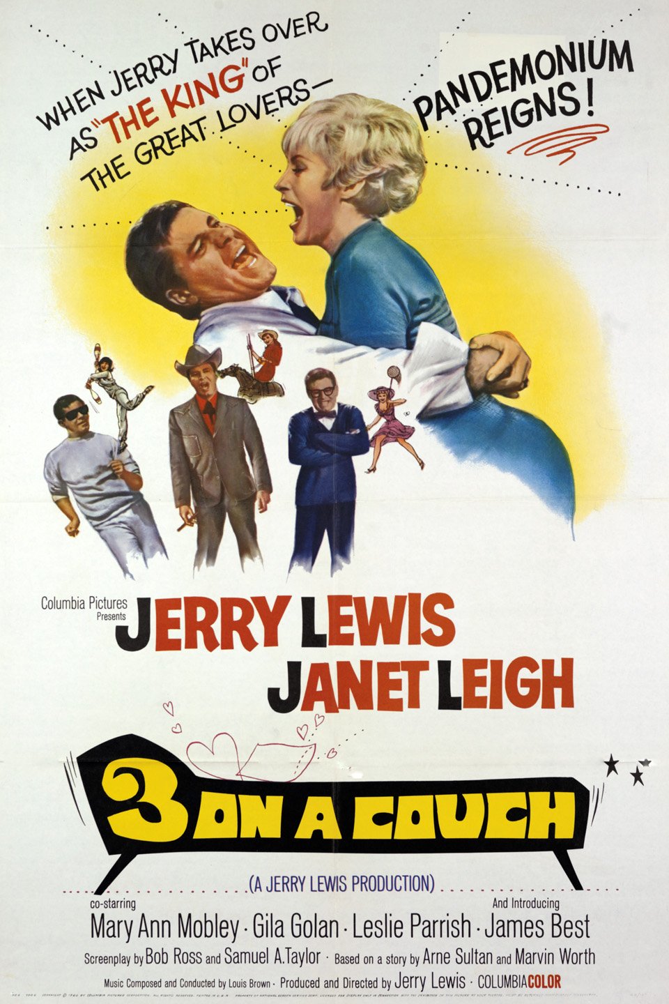 Poster of the movie 3 on a Couch [1966]