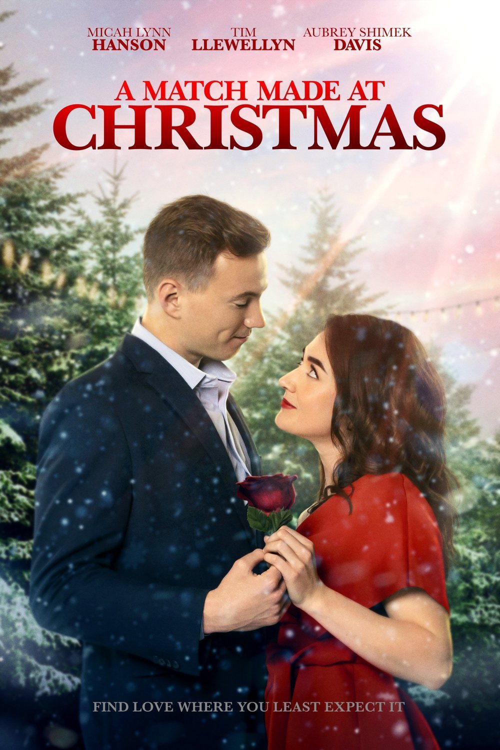 L'affiche du film A Match Made at Christmas