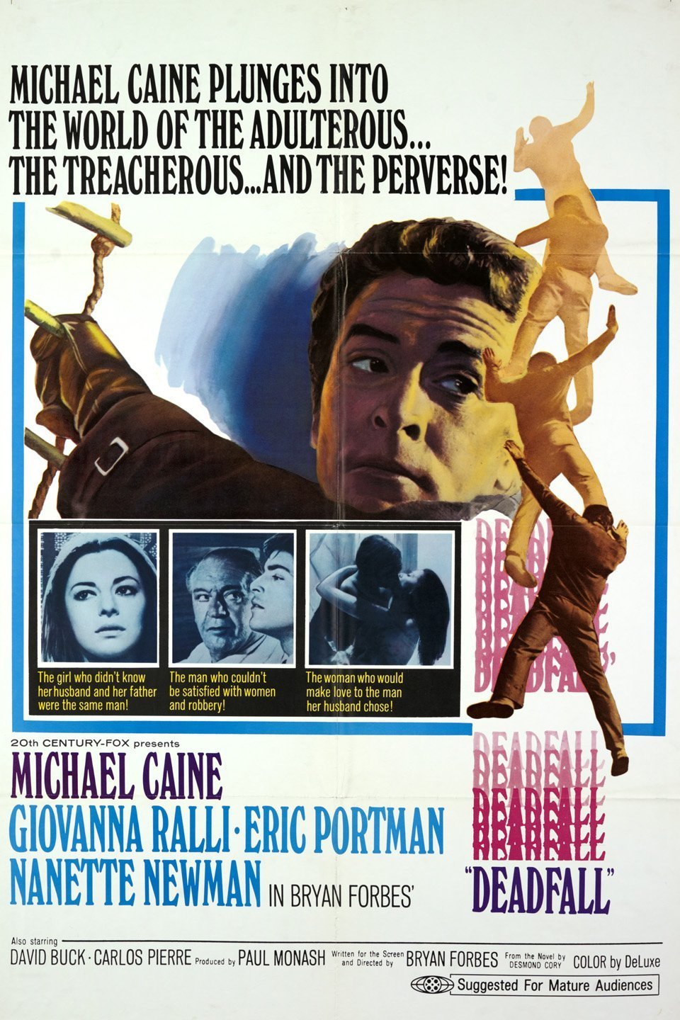 L'affiche du film Deadfall