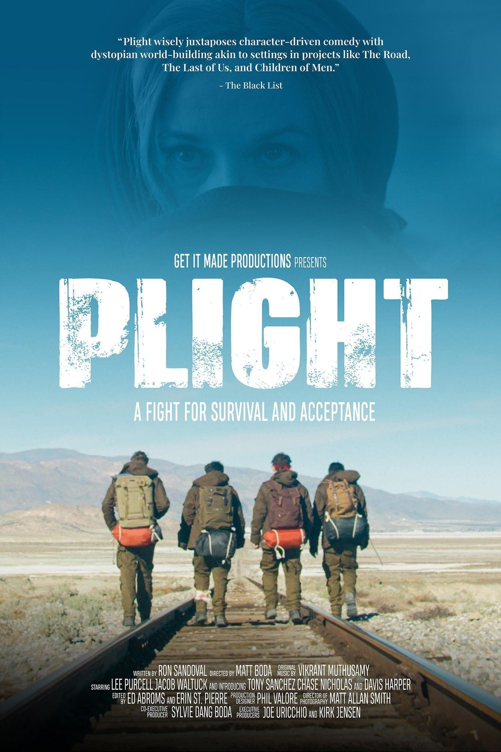 L'affiche du film Plight