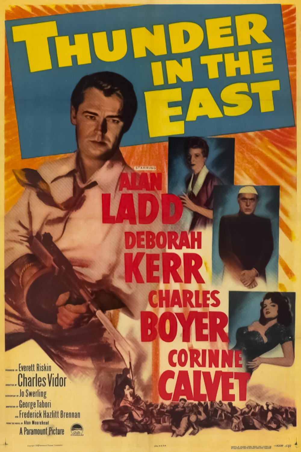 L'affiche du film Thunder in the East