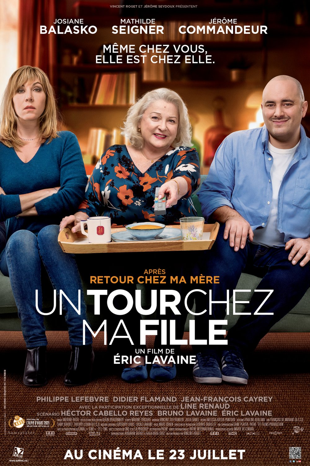 L'affiche du film Un tour chez ma fille