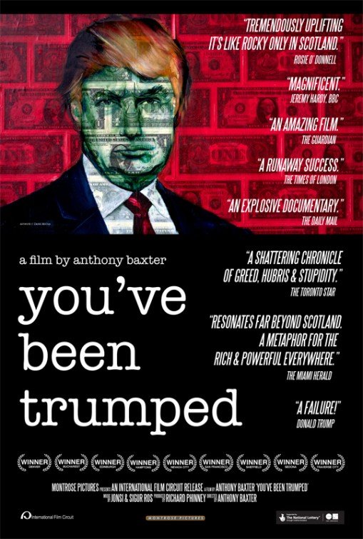 L'affiche du film You've Been Trumped