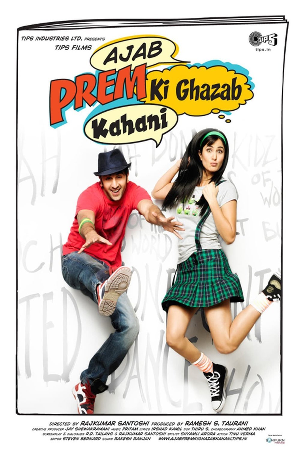 L'affiche du film Ajab Prem Ki Ghazab Kahani