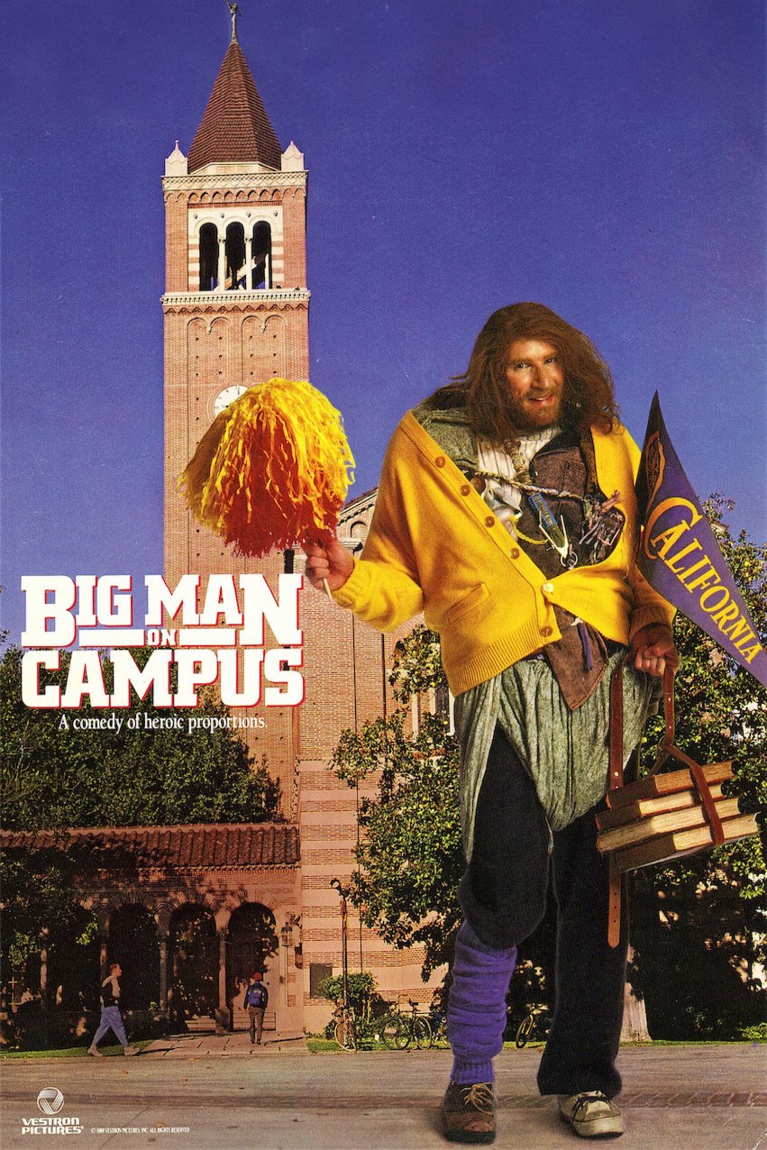 L'affiche du film Big Man on Campus