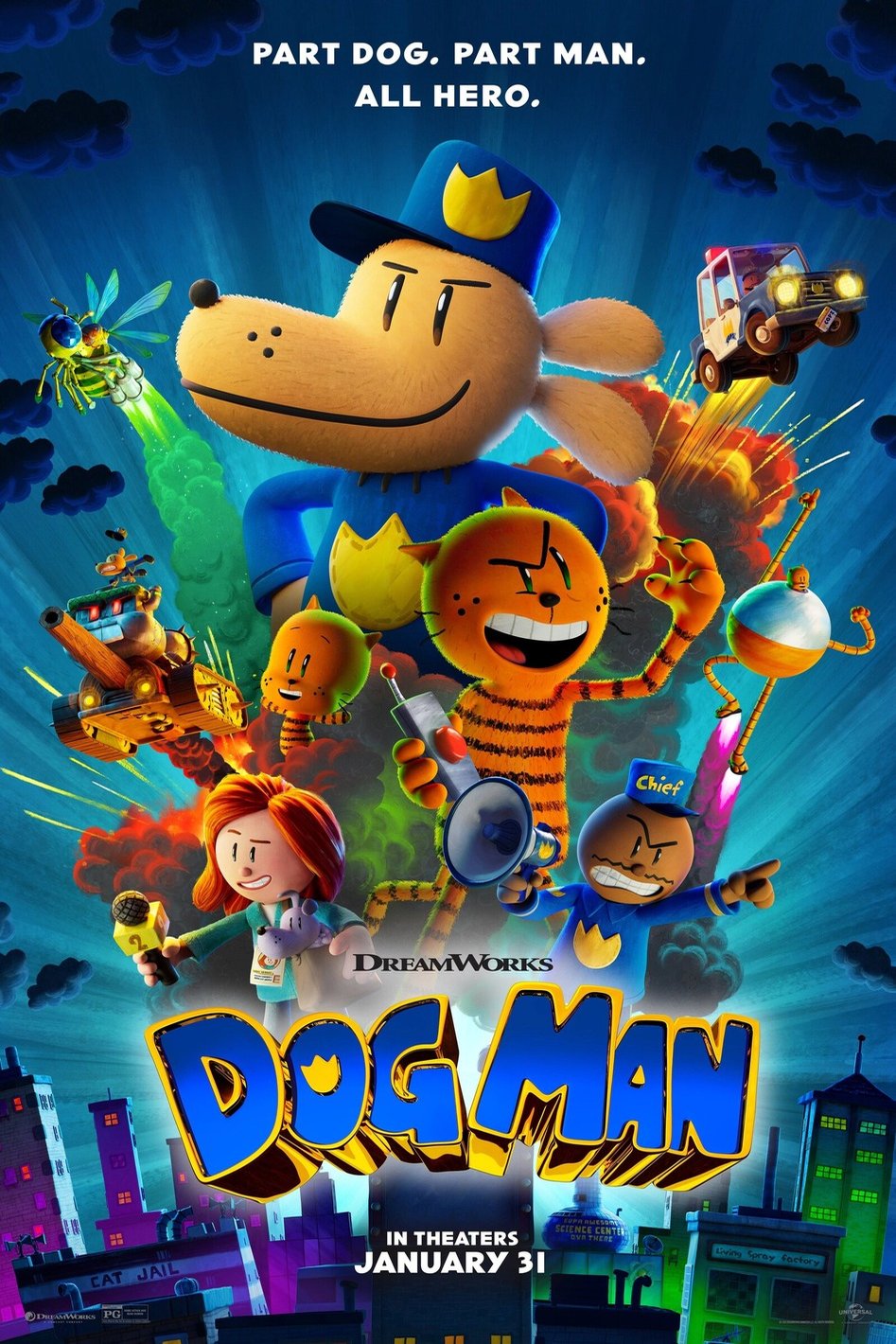 L'affiche du film Dog Man