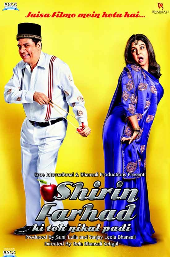 L'affiche du film Shirin Farhad Ki Toh Nikal Padi