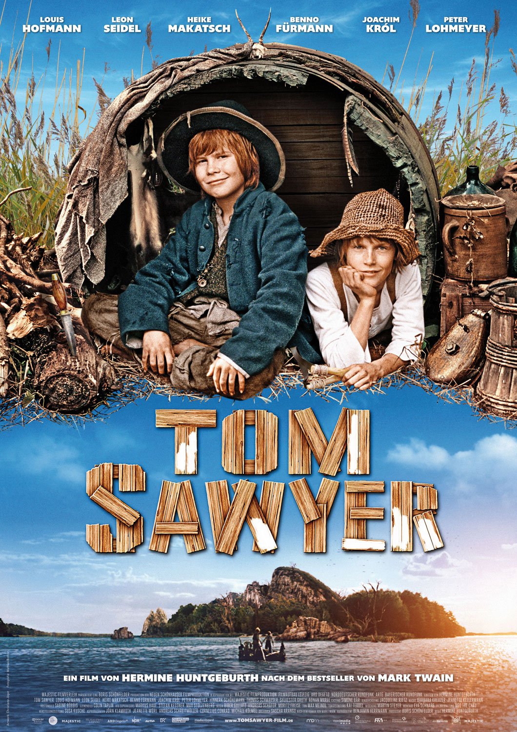 L'affiche du film Tom Sawyer
