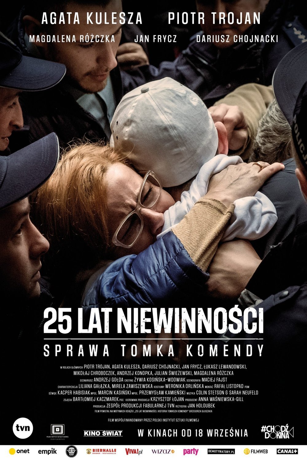 L'affiche du film 25 lat niewinnosci. Sprawa Tomka Komendy
