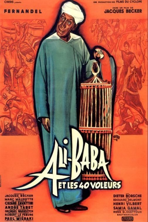 L'affiche du film Ali Baba et les 40 voleurs