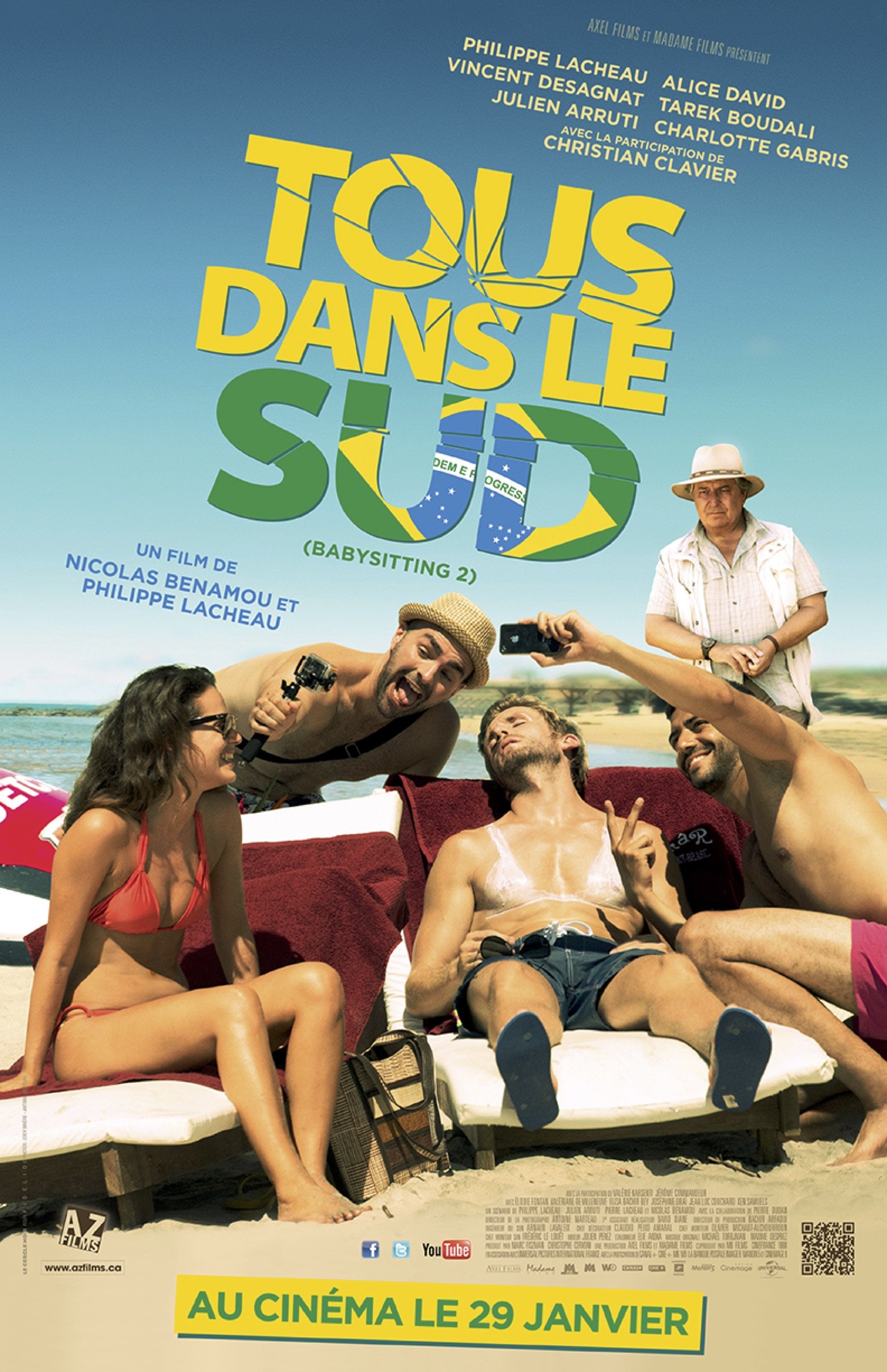 L'affiche du film Babysitting 2: Tous dans le sud