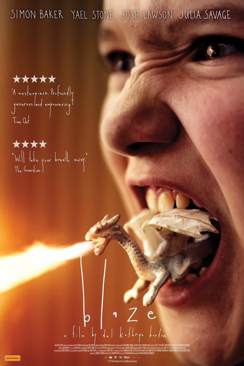 L'affiche du film Blaze