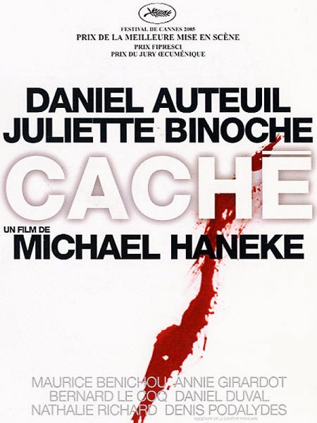 L'affiche du film Caché