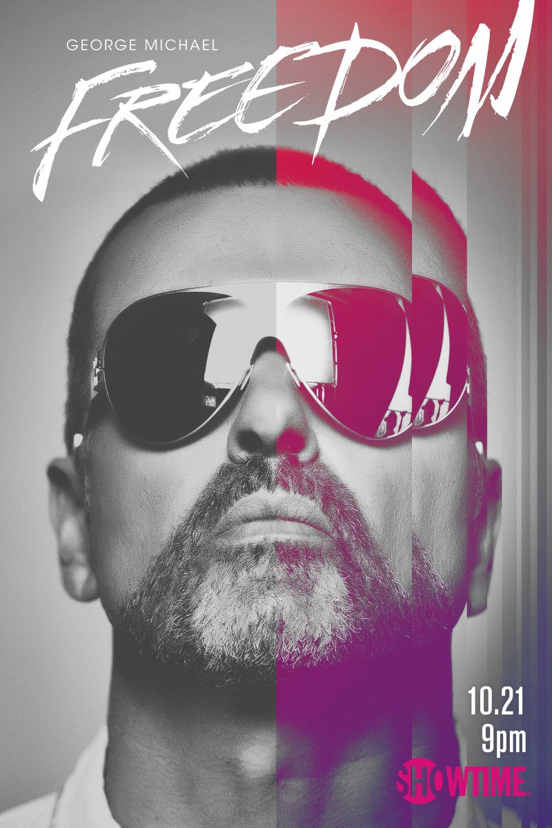 L'affiche du film George Michael: Freedom