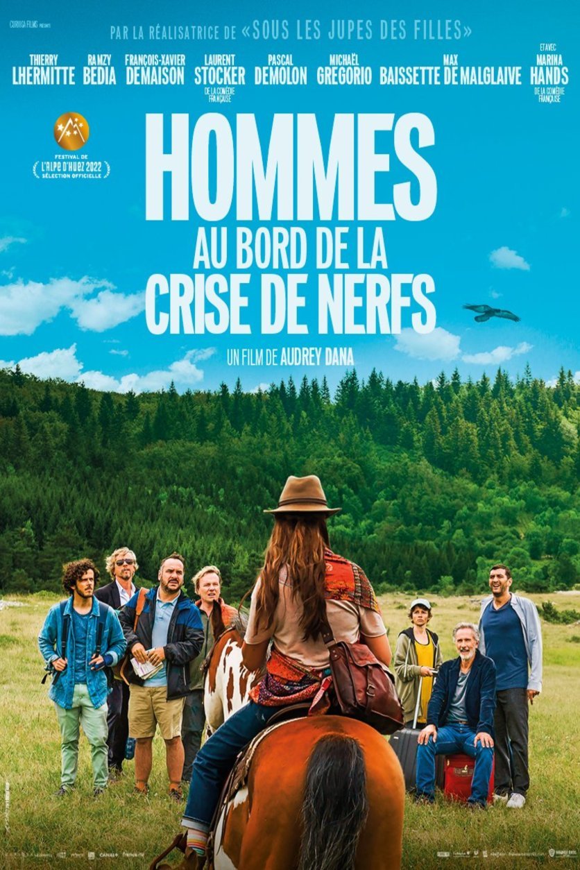 L'affiche du film Hommes au bord de la crise de nerfs