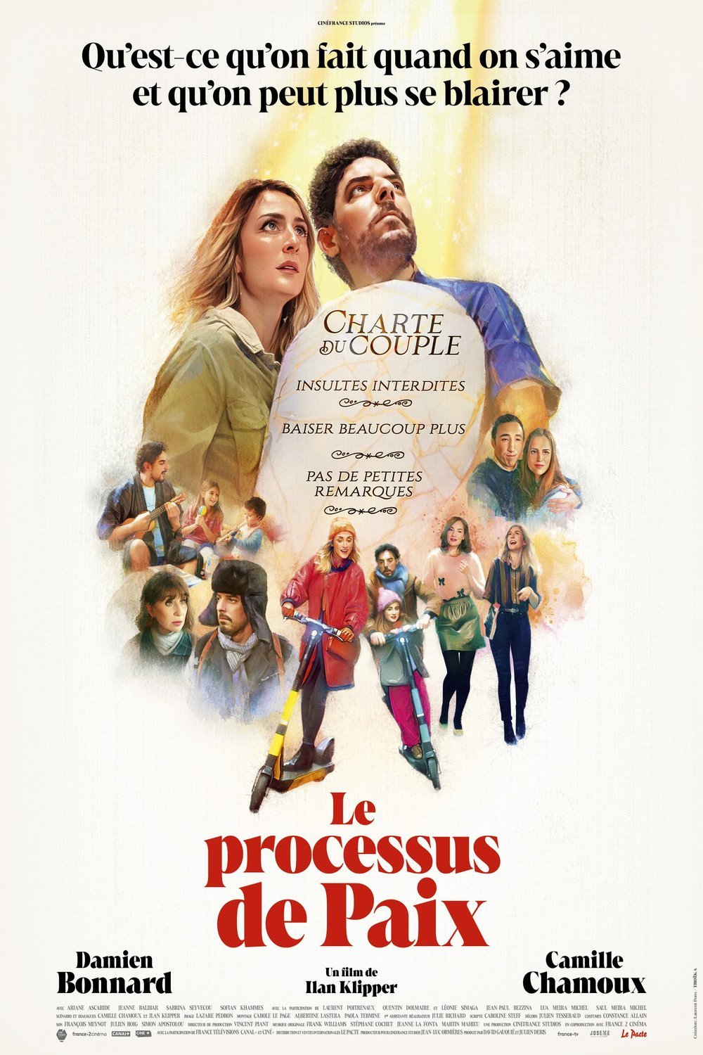 L'affiche du film Le processus de paix