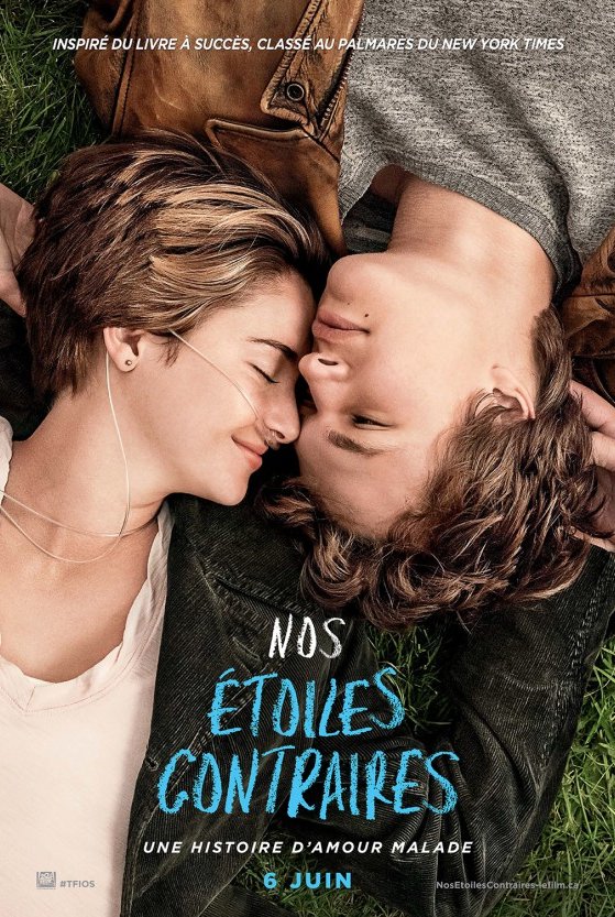 L'affiche du film Nos étoiles contraires