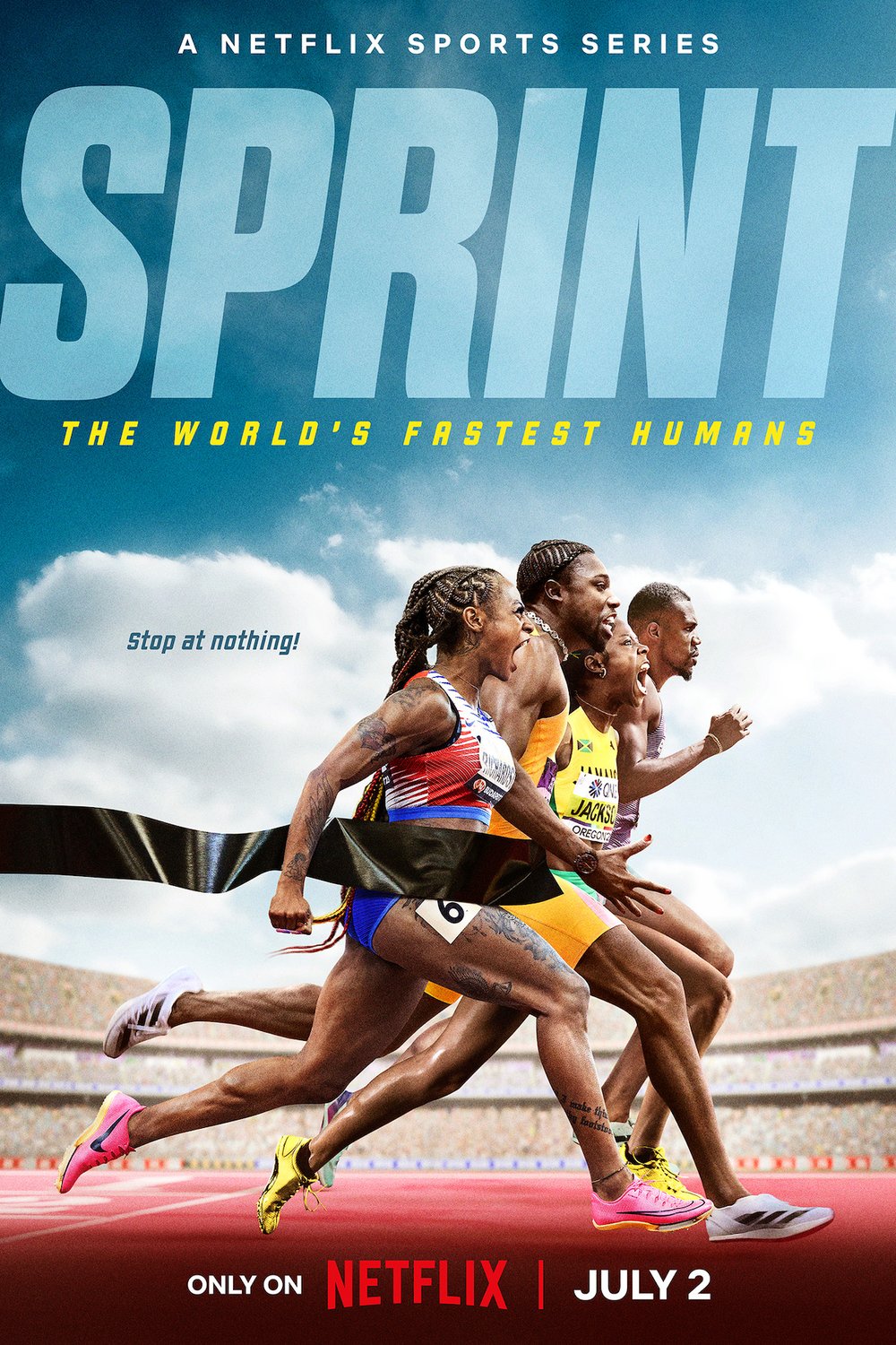 L'affiche du film Sprint: The World's Fastest Humans