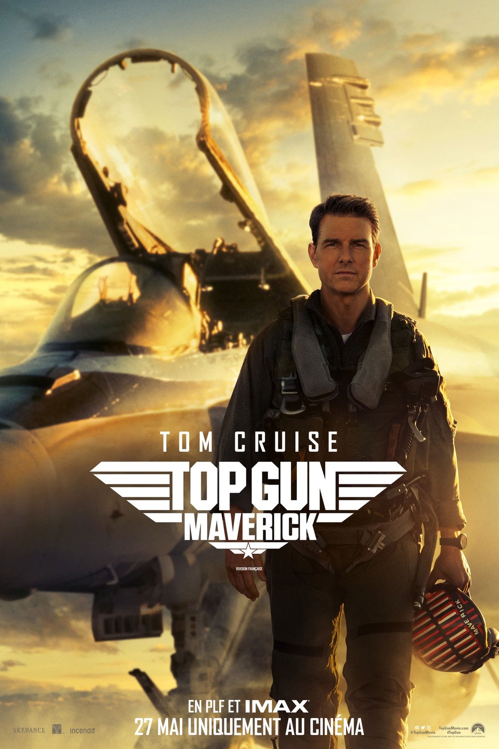 L'affiche du film Top Gun: Maverick v.f.