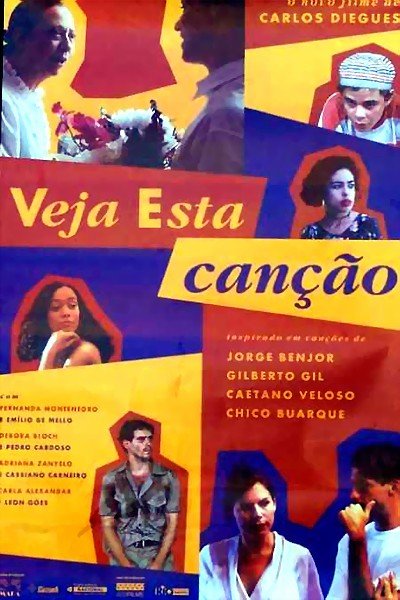 L'affiche du film Veja Esta Canção