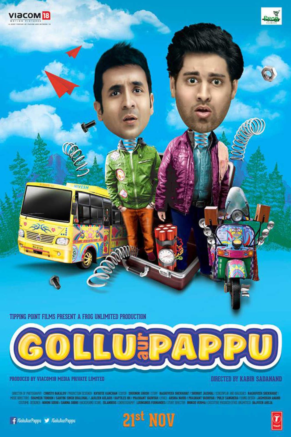 L'affiche du film Gollu aur Pappu