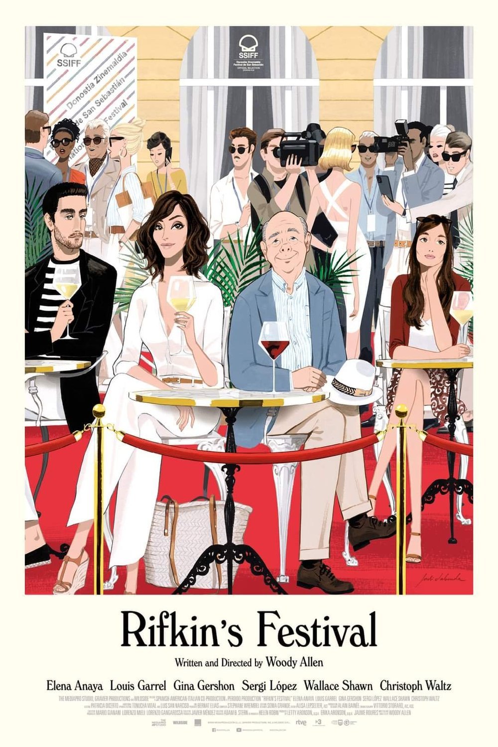L'affiche du film Rifkin's Festival
