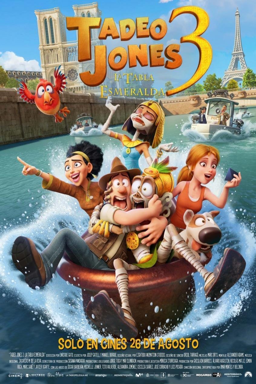 L'affiche du film Tad the Lost Explorer and the Emerald Tablet