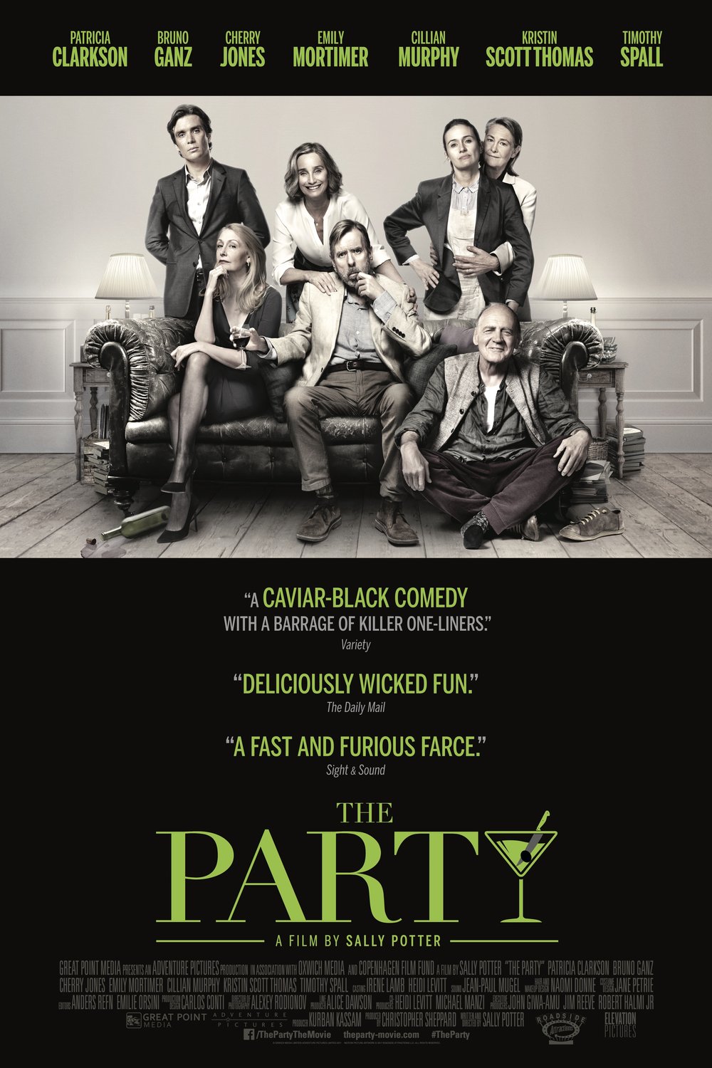 Poster of the movie The Party [2017]