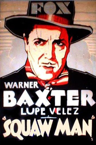 L'affiche du film The Squaw Man
