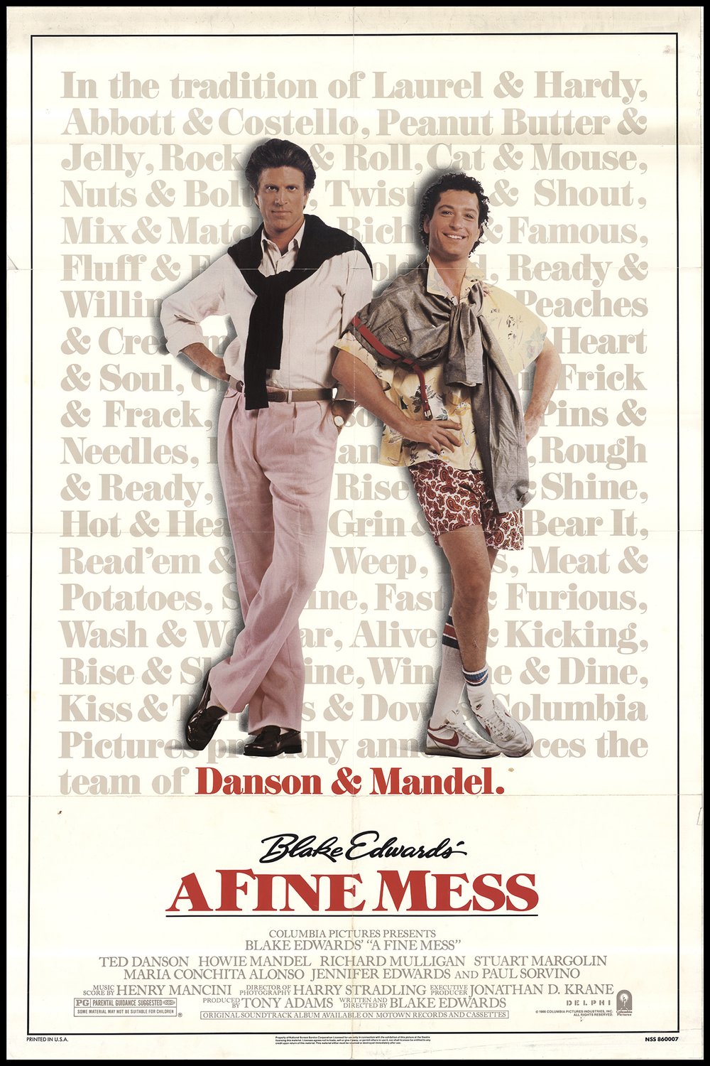 L'affiche du film A Fine Mess