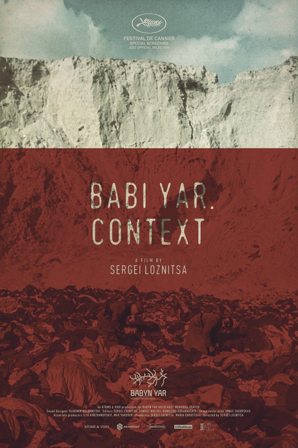 L'affiche du film Babi Yar. Context