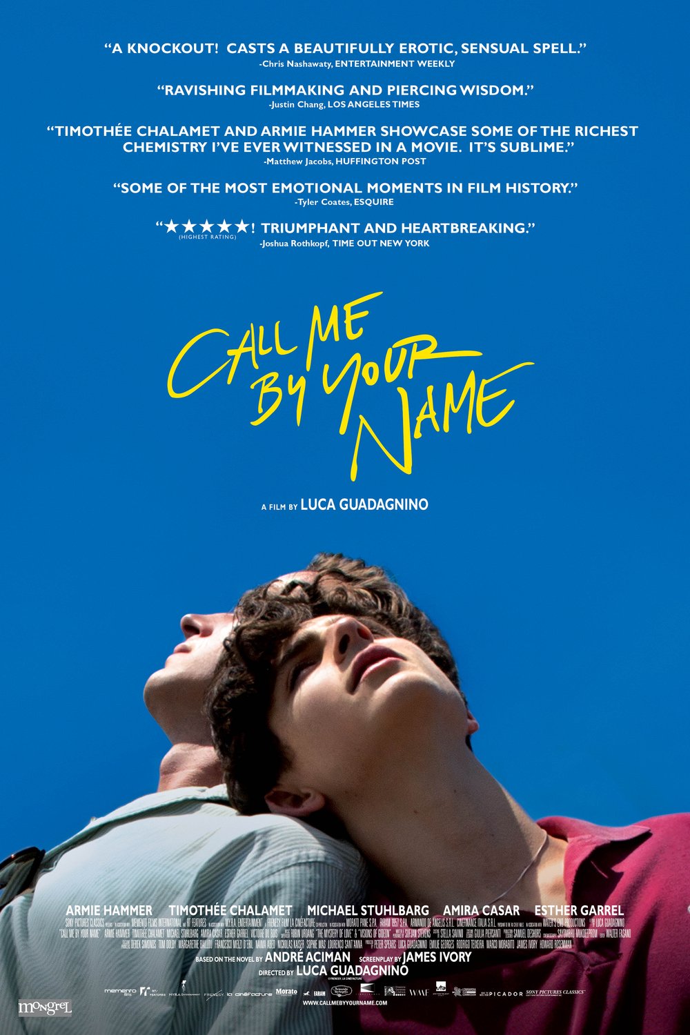 Poster of the movie Call Me by Your Name [2017]