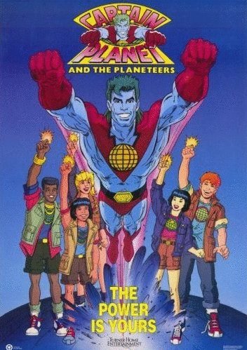 L'affiche du film Captain Planet and the Planeteers