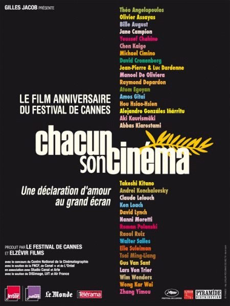 L'affiche du film Chacun son cinéma