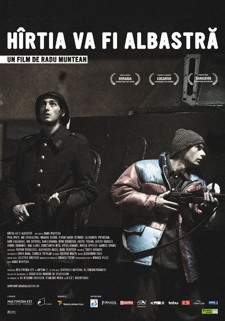 L'affiche du film Le Papier sera bleu